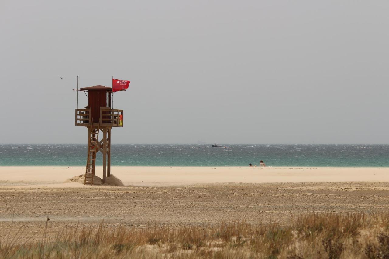 Los Lances Tarifa - Piscina Y Patio Экстерьер фото