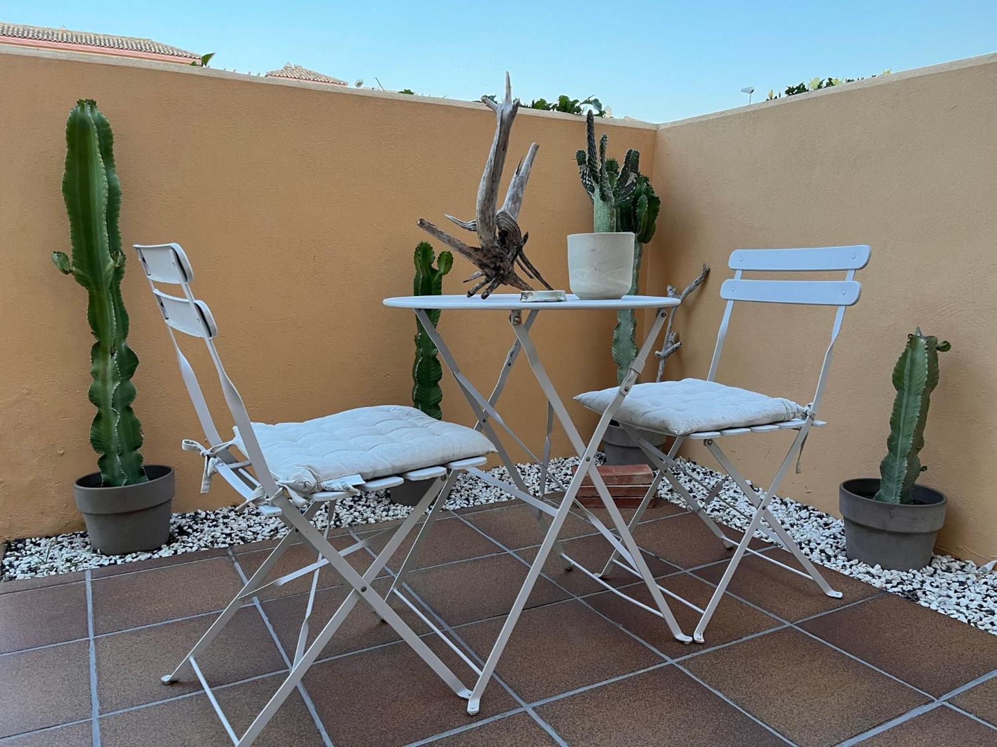 Los Lances Tarifa - Piscina Y Patio Экстерьер фото